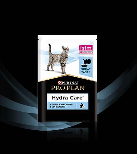 PURINA<sup>®</sup> PRO PLAN<sup>®</sup> Hydra Care™ for cats
