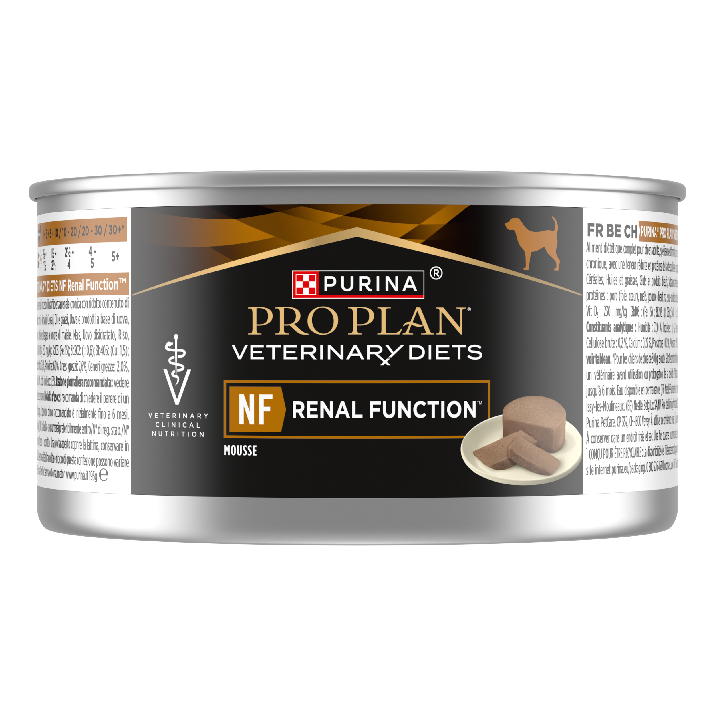 PRO PLAN® VETERINARY DIETS Canine NF Renal Function Mousse 