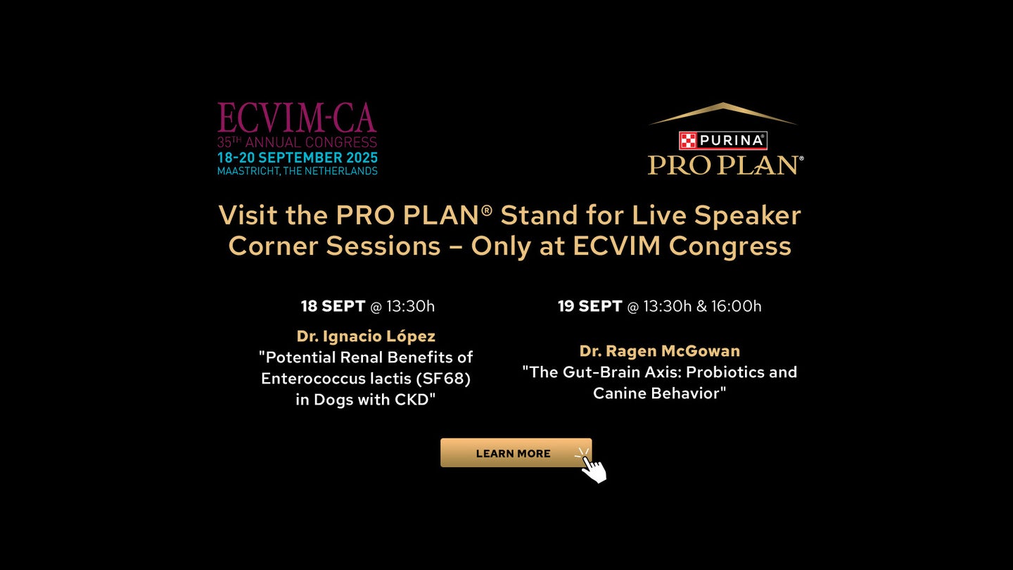 Insights Ao Vivo no Stand PRO PLAN @ Congresso ECVIM