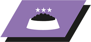 Com ingredientes cuidadosamente selecionados