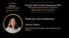 Introdução Thank You Vets – Viktoriia Sabluk - Purina PRO PLAN Pre-Eurogut Symposium 2026