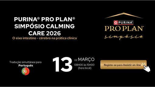 PURINA PRO PLAN Simpósio Calming Care 2026