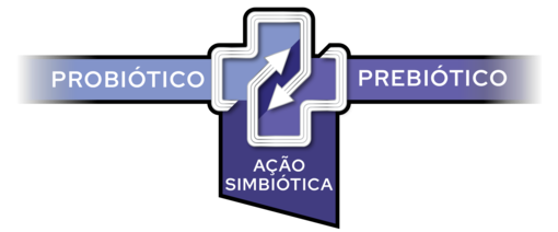 Ação simbiótica entre probiótico e prebiótico