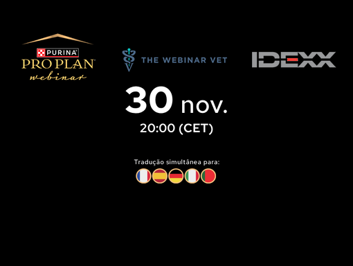 Banner de webinar sobre o eixo intestino-cérebro e a influência do microbioma intestinal no comportamento.